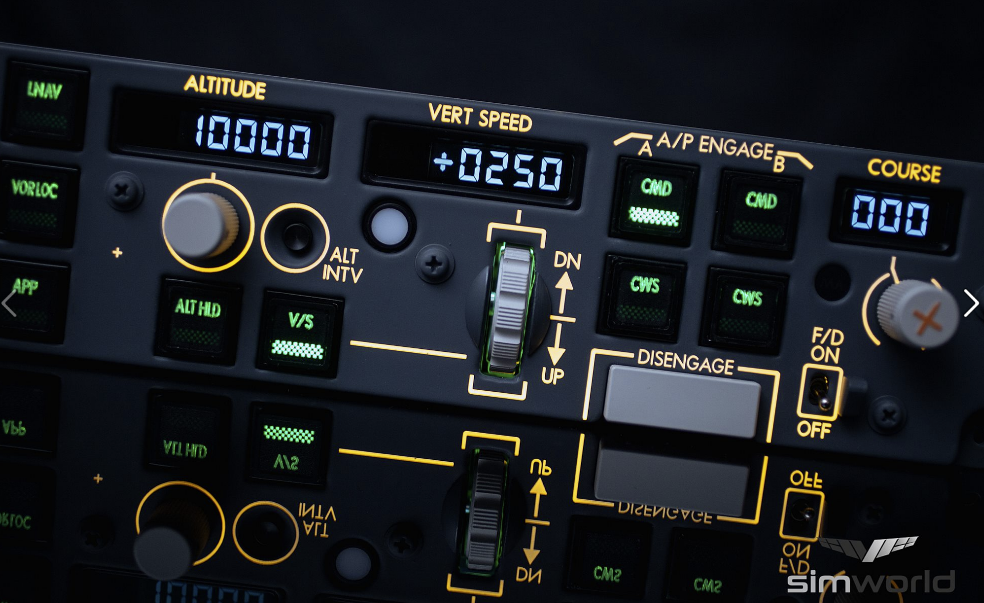 MCP and EFIS By SimWorld - Review — Flaps 2 Approach - Boeing 737